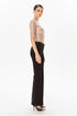 Nude Sequined Back Decollete Bustier